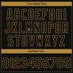 Personalized Black Gold Horse Camo 3D Bomber Full-Snap Varsity Jacket Personalized Black Old Gold Horse Camo Sleeves 3D Bomber