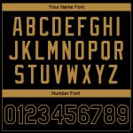 Personalized Leopard Print 3D Bomber Jacket Black Old Gold Full-Snap Varsity Letterman Personalized Black Old Gold Leopard