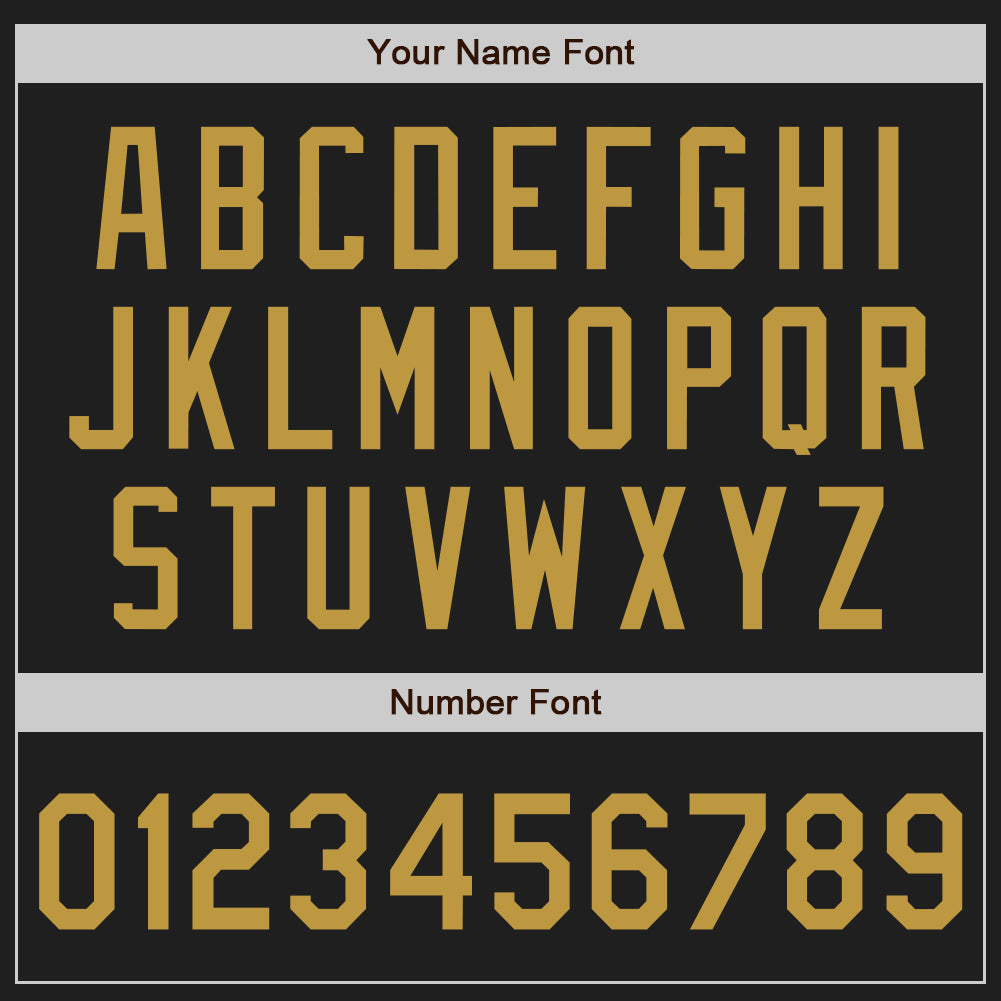 Personalized Black Old Gold-Orange Raglan Sleeves Baseball Jersey Custom Black Gold Orange Raglan Baseball Jersey for Men and Women Personalized Black Old Gold-Orange Raglan Sleeves Baseball - Image 5