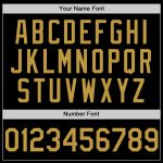 Personalized Black Gold Purple 3D Geometric Shapes Mens Baseball Jersey Personalized Black Old Gold-Purple 3D Geometric Shapes