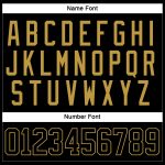 Personalized Black Gold Red Hockey Jersey with Lace Neck Design for Fans Personalized Black Old Gold-Red Hockey Lace Neck