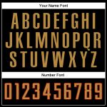 Personalized Black Red Gold Throwback Basketball Jersey for Men and Women Personalized Black Old Gold-Red Throwback Basketball