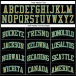 Custom Name Number Basketball Jersey - Personalized Black Old Gold-Teal Authentic Throwback Design Personalized Black Old