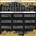Personalized Abstract Fragment Art Soccer Jersey - Black Old Gold White Sublimation Personalized Black Old Gold-White Abstract