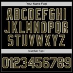 Custom Black Olive-Cream Two Tone Bomber Hoodie Jacket for Varsity Letterman with Name and Number Personalized Black Olive-Cream