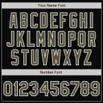 Personalized Two Tone Varsity Letterman Jacket - Black Olive and White Full-Snap Bomber Personalized Black Olive-White Bomber