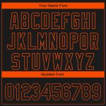Personalized 3D Philadelphia City Edition Black Orange Baseball Jersey | Custom Name and Number Fashion Authentic Team Jersey