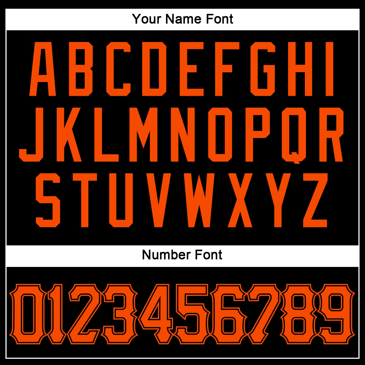 Personalized Black Orange Authentic Sleeveless Baseball Jersey Team Custom Name and Number Custom Name and Number Personalized Black Orange Baseball Jersey - Authentic Sleeveless Team Apparel Personalized Black Orange - Image 4