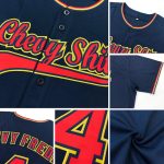 Personalized Black and Orange Baseball Jersey for Men and Women Personalized Black Orange-Black Baseball Jersey