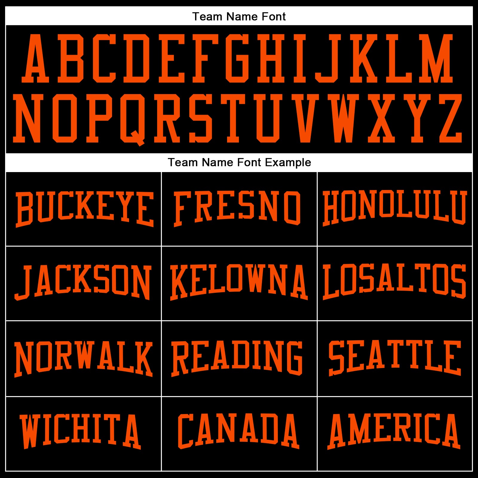 Personalized Black Orange Long Sleeve Performance T-Shirt Team Custom Name and Number Custom Team Name Number Long Sleeve Performance T-Shirt - Personalized Black Orange Apparel Personalized Black Orange Long - Image 4
