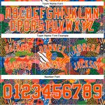 Custom Name Number Authentic Hawaii Basketball Shorts 3D Pattern Black Orange-White Team Gear Personalized Black Orange-White