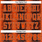 Personalized Black Orange White Animal Fur Print Basketball Jersey Round Neck Sublimation Suit Personalized Black Orange-White