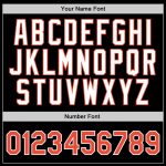 Personalized Authentic Basketball Jersey - Black Orange White Throwback Design Personalized Black Orange-White Authentic