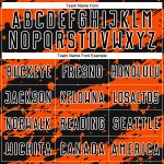 Custom Sublimation Soccer Jersey with Personalized Name and Number - Black Orange White Splash Design Personalized Black
