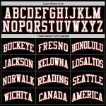 Personalized Basketball Jersey Black Orange White Throwback Style Size 2 Personalized Black Orange-White Throwback Basketball