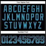 Personalized Black Panther Blue Gray Fashion Jersey for Men - Drift Baseball Jersey Personalized Black Panther Blue-Gray