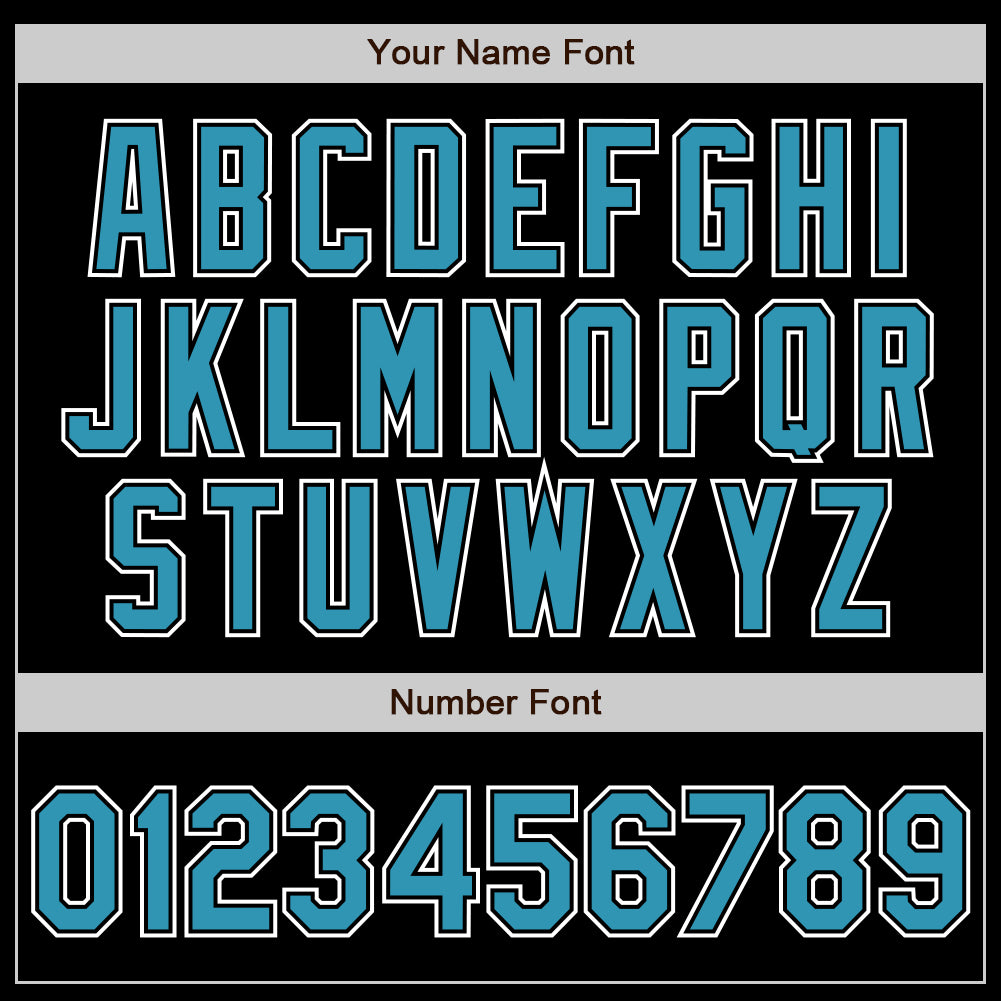 Personalized Black Panther Blue-White Authentic Gradient Fashion Baseball Jersey Team Custom Name and Number Custom Black Panther Gradient Baseball Jersey with Personalized Name and Number - Authentic Blue-White Fashion Design Personalized - Image 3