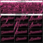 Personalized 3D Abstract Sharp Shape Black Pink Performance T-Shirt Personalized Black Pink 3D Abstract Sharp Shape Performance