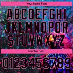 Personalized 3D Holi Festival Color Powder T-Shirt for Black Pink Performance Personalized Black Pink 3D Holi Festival Color