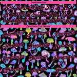 Personalized Psychedelic Black Pink 3D Magic Mushrooms Basketball Jersey Personalized Black Pink 3D Magic Mushrooms Psychedelic