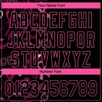 Breast Cancer Awareness Pink Ribbon Golf Polo Shirt for Women - Personalized Black Pink 3D Pattern Design Performance Wear