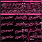 Breast Cancer Awareness Pink Ribbon Golf Polo Shirt for Women - Personalized Black Pink 3D Pattern Design Performance Wear