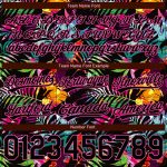 Custom Name and Number Personalized Black Pink Tropical Palm Leaves Basketball Shorts 3D Pattern Personalized Black Pink