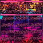 Personalized Black Pink Tropical Hawaii Palm Trees Jersey, Baseball Jersey Personalized Black Pink 3D Tropical Hawaii Palms