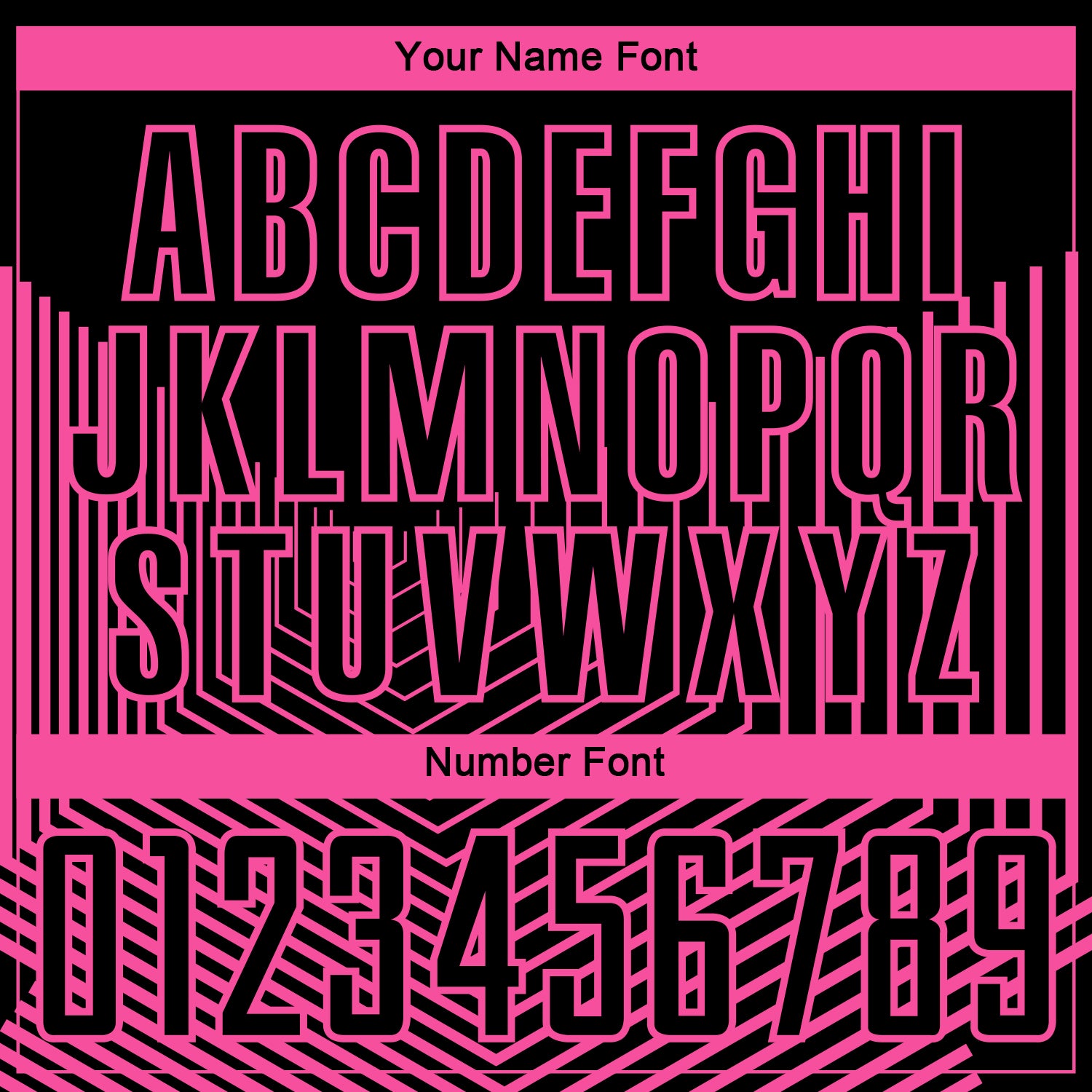 Personalized Black Pink Geometric Lines Sublimation Soccer Uniform Jersey Team Custom Name and Number Personalized Soccer Uniform Jersey with Custom Name and Number - Black Pink Geometric Lines Design Personalized Black Pink - Image 6