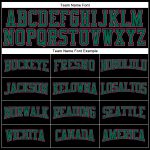 Personalized Long Sleeve T-Shirt in Black and Kelly Green for Performance and Comfort Personalized Black Pink-Kelly Green
