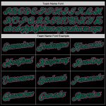 Personalized Performance T-Shirt in Black and Pink-Kelly Green for Women Personalized Black Pink-Kelly Green Performance