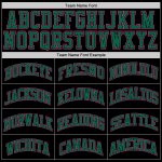 Personalized Black Pink Kelly Green Throwback Basketball Jersey for Fans and Players Personalized Black Pink-Kelly Green