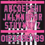 Breast Cancer Awareness Month 3D American Flag Basketball Jersey for Women, Personalized Black Pink-Light Blue Fashion Support