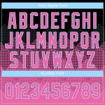 Custom Name and Number Softball Jersey Unisex 3D Pattern Black Pink-Light Blue Two-Button Design Personalized Black Pink-Light