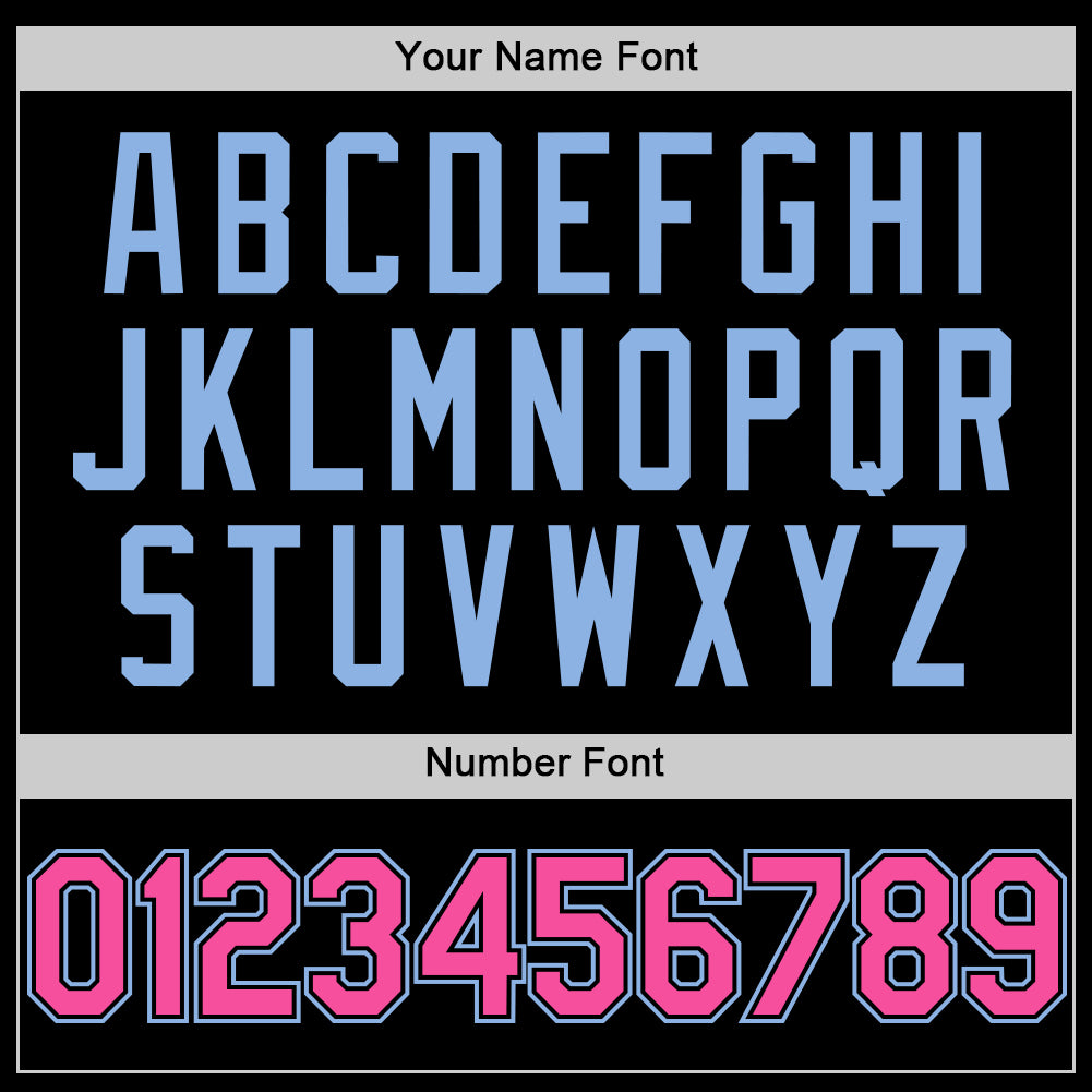 Personalized Black Pink-Light Blue Authentic Sleeveless Baseball Jersey Personalized Black Pink Light Blue Authentic Baseball Jersey Sleeveless Personalized Black Pink-Light Blue Authentic Sleeveless - Image 4