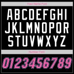 Custom Black Pink-Light Blue Rib-Knit Baseball Jersey Shirt with Authentic Throwback Design, Personalized Name and Number