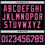 Personalized Performance T-Shirt in Black and Pink-Light Blue for Ultimate Comfort Personalized Black Pink-Light Blue Performance