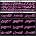 Personalized Black Pink Light Blue Sports Pants for Women - Stylish Athletic Wear Personalized Black Pink-Light Blue Sports