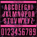 Personalized Black Pink Light Blue Soccer Jersey for Sublimation Customization Personalized Black Pink-Light Blue Sublimation