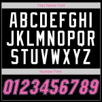 Personalized Basketball Jersey, Black Pink-Light Blue Retro Design, Custom Sports Apparel Personalized Black Pink-Light Blue