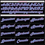 Personalized Basketball Jersey, Black Pink-Light Blue Retro Design, Custom Sports Apparel Personalized Black Pink-Light Blue
