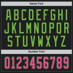 Custom Black Pink Neon Green Hockey Jersey for Personalized Sports Gear Personalized Black Pink-Neon Green Hockey Jersey