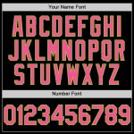 Customizable Black Pink Neon Green Baseball Jersey with Personalized Name and Number - Authentic Throwback Style Personalized
