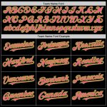 Customizable Black Pink Neon Green Baseball Jersey with Personalized Name and Number - Authentic Throwback Style Personalized