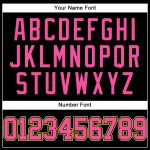 Personalized Black Neon Yellow Authentic Baseball Jersey for Custom Fan Gear Personalized Black Pink-Neon Yellow Authentic