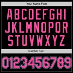 Custom Name and Number Personalized Black Pink Pinstripe Aqua Baseball Jersey Sleeveless Authentic Team Gear Personalized