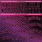 Custom Name and Number Basketball Jersey - Personalized Black Pink-Purple Halftone Authentic City Edition Personalized Black