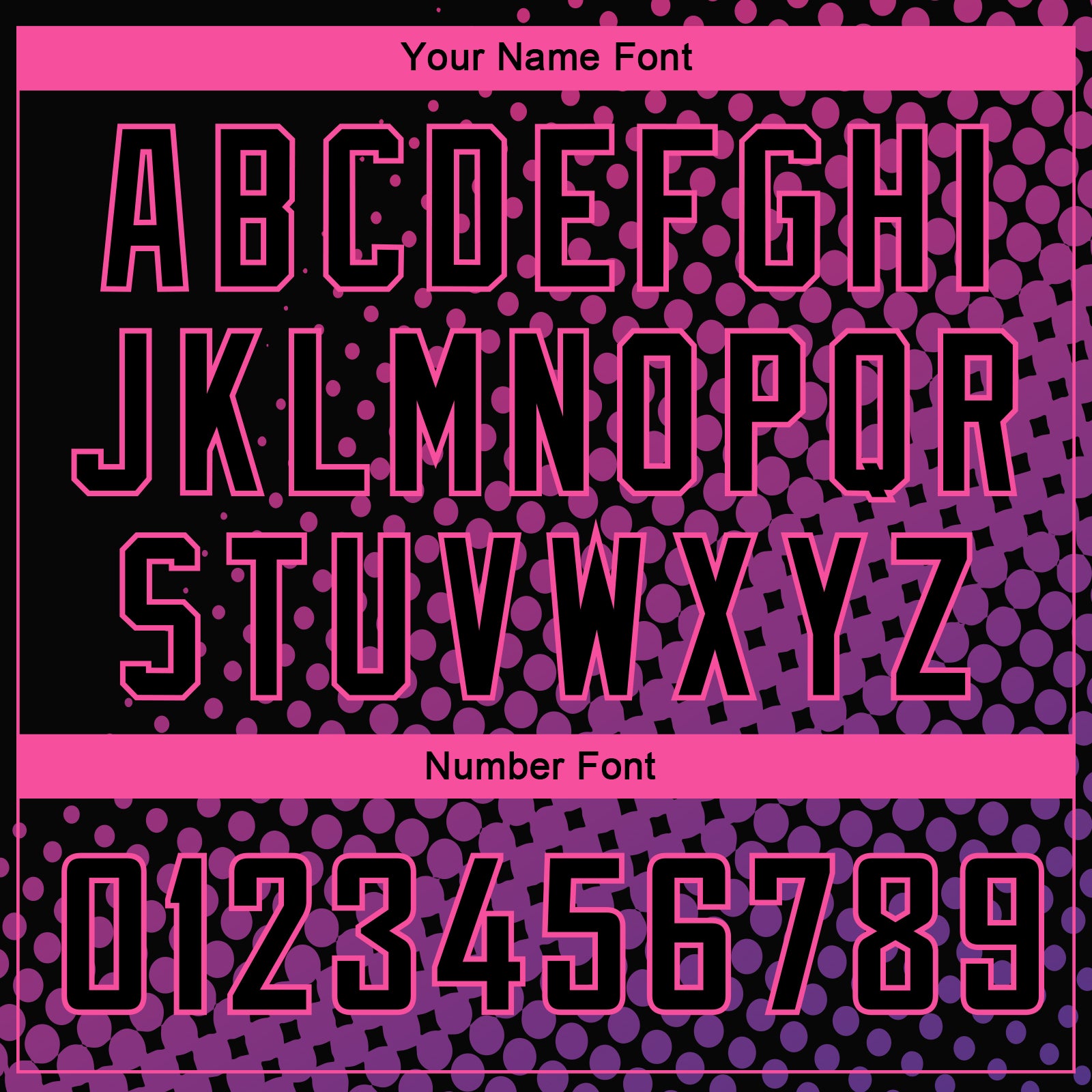 Personalized Black Pink-Purple Halftone City Edition Basketball Jersey Personalized Black Pink Purple Halftone Basketball Jersey - City Edition Personalized Black Pink-Purple Halftone City Edition - Image 4