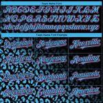 Personalized 3D Leopard Print Baseball Jersey - Black Pink-Sky Blue Custom Name & Number Fashion Team Apparel Personalized