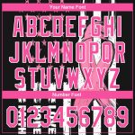 Personalized Breast Cancer Awareness Golf Polo Shirt for Women - Black Pink-White 3D American Flag with Pink Ribbon, Custom Name & Number